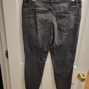 Used once black pair of kancan jeans